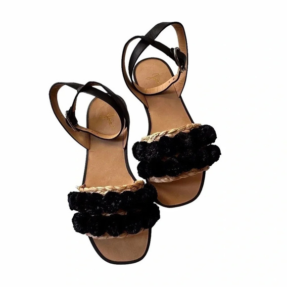 Joie Paciencia slingback Pom Pom Sandals size 36 - Picture 1 of 6